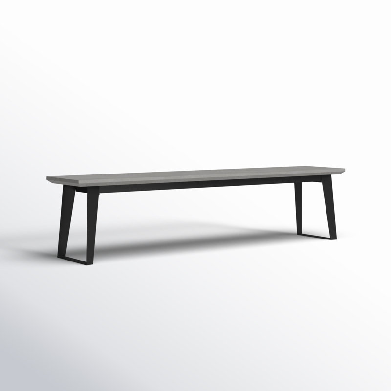 Amsterdam Dining Bench, Gray