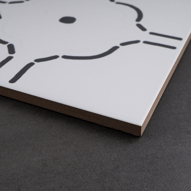 Carrelage mural et de plancher en porcelaine mat 7,9 po x 7,9 po Kenzo, 1erdéc.