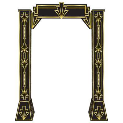 Great 20's 3-D Archway Prop