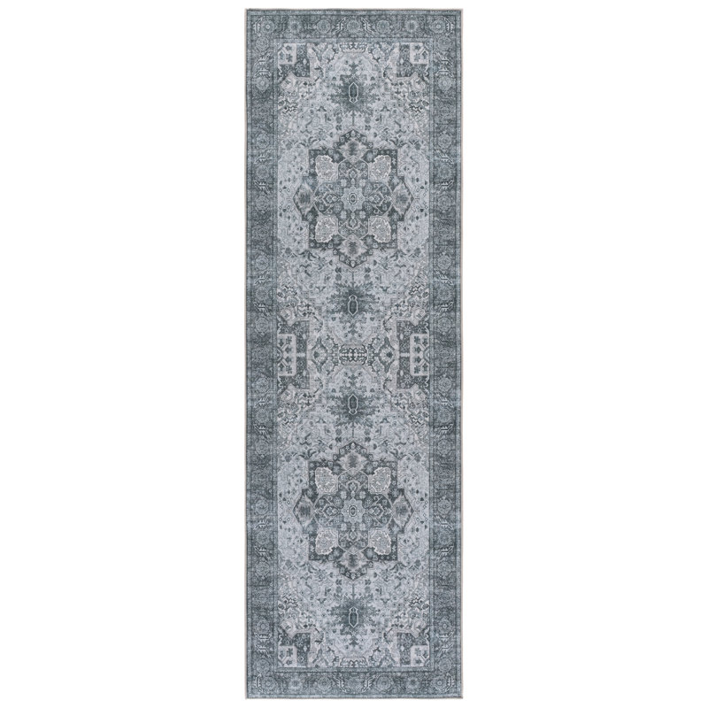 Tucson 237 Performance Machine Washable Oriental Rug, Runner 2'6" x 8'