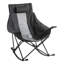 Chaise berçante de camping portative avec porte-gobelet et structure robuste