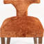 Ensemble de 2 chaises de salle à manger de style Mid-Century, chaise d'appoint rembourrée, chaises de cuisine avec structure en bois franc