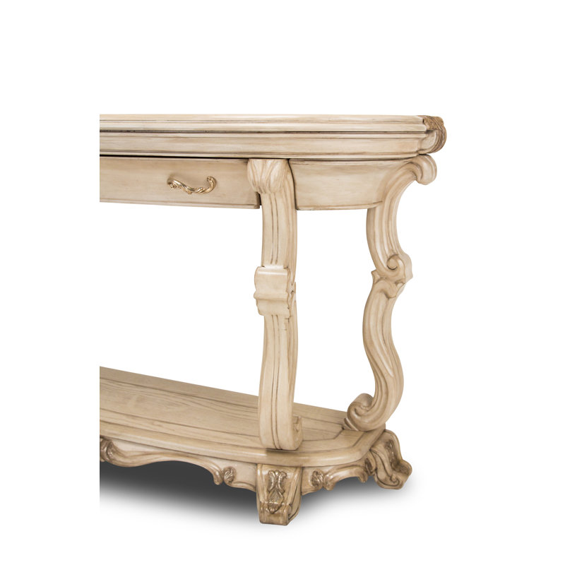 Platine de Royale Console Table, Champagne