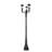 Ashdown 3 Light Outdoor Post Mounted Fixture in Black-100157010