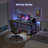 Modern Computer Desk, Large Office Desk Computer Table Study Writing Desk Workstation For Home Office,Black Metal Frame-119637010-119637008