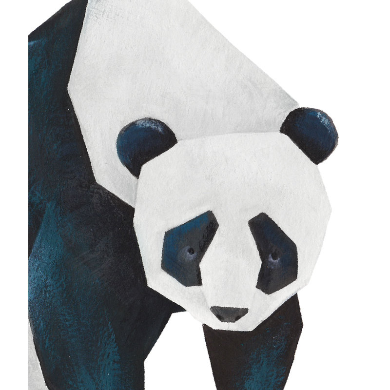 Décalcomanie murale panda sauvage Barela