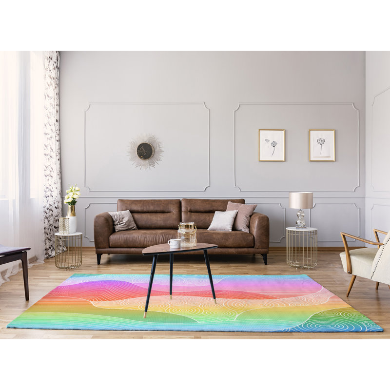 Chenille Abstract Indoor Rug, Rectangle 9' x 12'