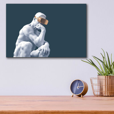 Metaverse Thinker par - Impression sans cadre