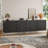 Modern 6-drawer Dresser With Fluted Detail - Metal Handles & Legs, Easy Assembly Minimalist Storage-109212675