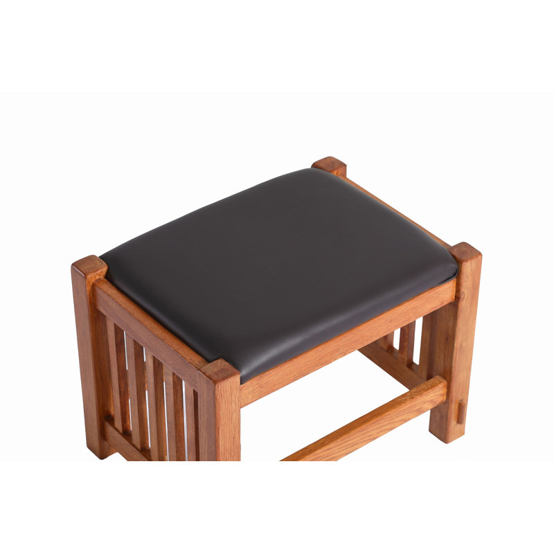 Repose-pieds en cuir Elree