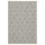 Argent 2 pi 7 po X 7 pi 3 po Tapis intérieur / extérieur-1015222158