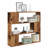 vidaXL Book Cabinet Engineered wood Book Cabinet Rectangular-1495067278