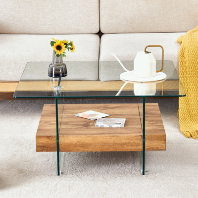 2-Tier Square Coffee Table