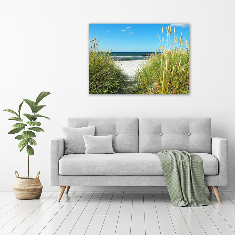 Coastal Dunes - Wrapped Canvas Print