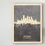 « pittsburgh pennsylvanie horizon gray », impression sur toile tendue-581500033