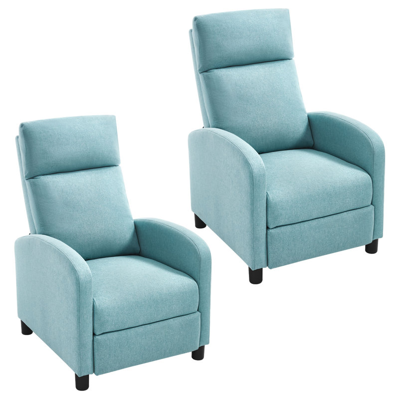 65.5cm Wide Standard Recliner, Blue