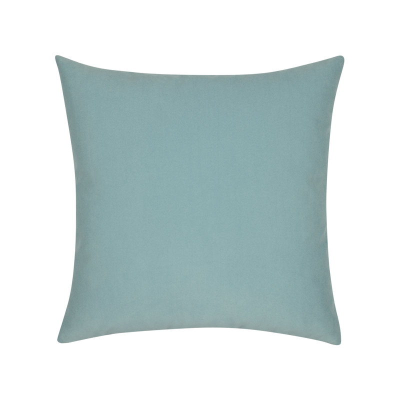 Lush Velvet Performance Pillow Cover & Insert, Square, Tiffany
