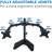 Mount-It Full Motion Adjustable Double Monitor Desk Stand | Fits 21 - 32 In. Computer Screens
