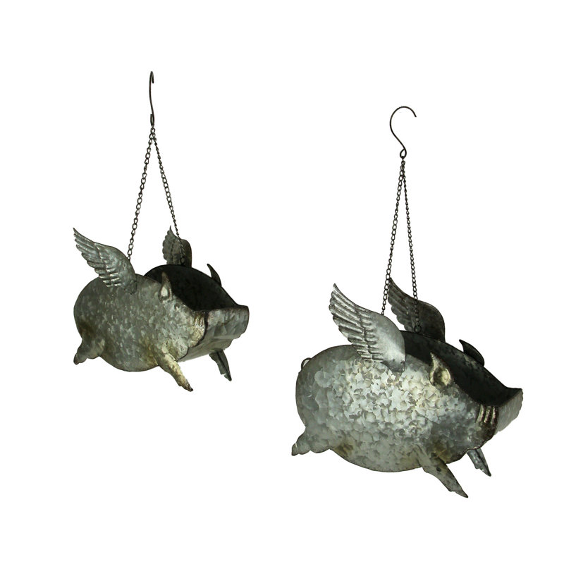 Ensemble de 2 pots à fleurs suspendus Ballymena