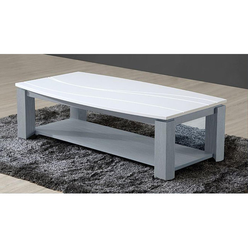 Penrith Solid Wood Four Leg Coffee Table with Storage
