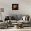 Peo et fougères, bouquet d'art sur toile flottant par Leah McLean-355212255-355212252