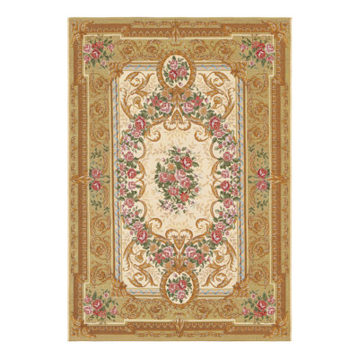 Indoor/Outdoor Traditional Area Rug