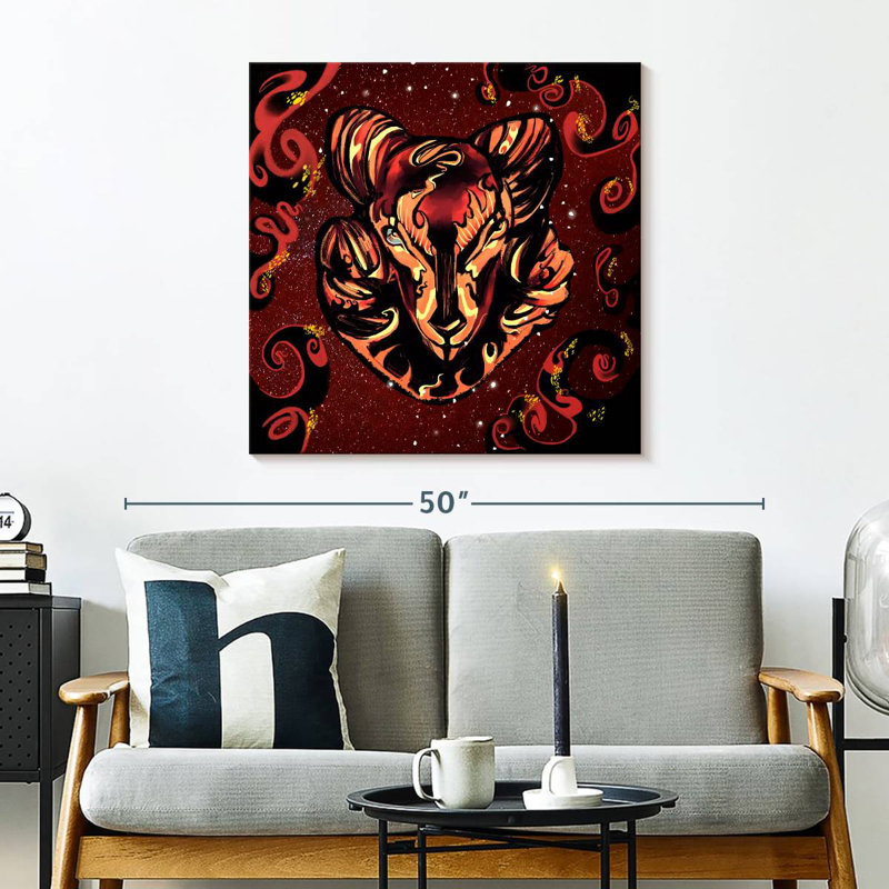 Collection Adella Zodiac Aries, H 30 po x l 30 po