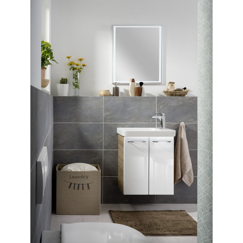 Lighted Wall Mounted Bathroom Mirror