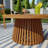 Outdoor Solid Wood Side Table-673740753
