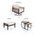 Townsend 8 Piece Outdoor Conversation Set with Sunbrella® Cushions-73289490-111412687