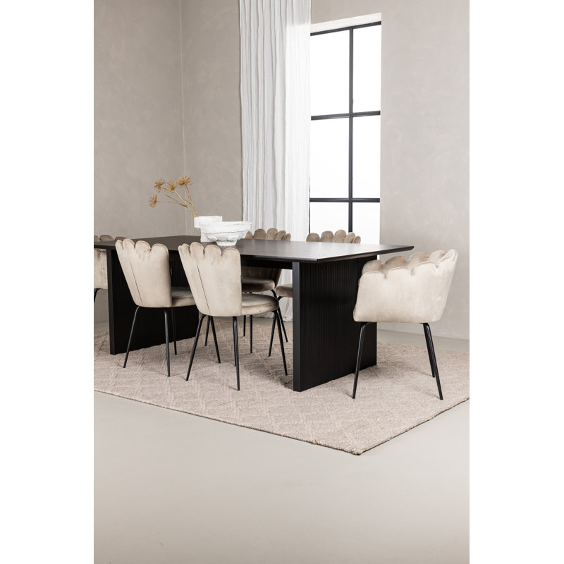 Nikka 4 - Person Dining Set