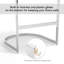 Maoz 26" Upholstered Faux Leather Counter Stool with Metal Frame-632032089-632032094