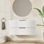 Meuble-lavabo blanc 36 po, sans lavabo inclus-123942753-123942754