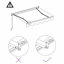 Dakota Fields Anthracite Cover Retractable Patio Awning-860233048-860233051