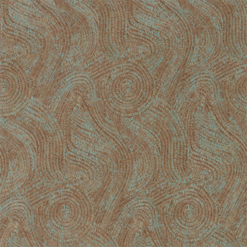 Hawksmoor Wallpaper, Oxidised Copper