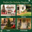 Christmas LED Lights Snowmen Stuffed Holiday Accent