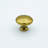 1-1/8” Diameter Capri Round Knob in Antique Brass