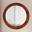 Huldar Glass Flat Wall Mirror