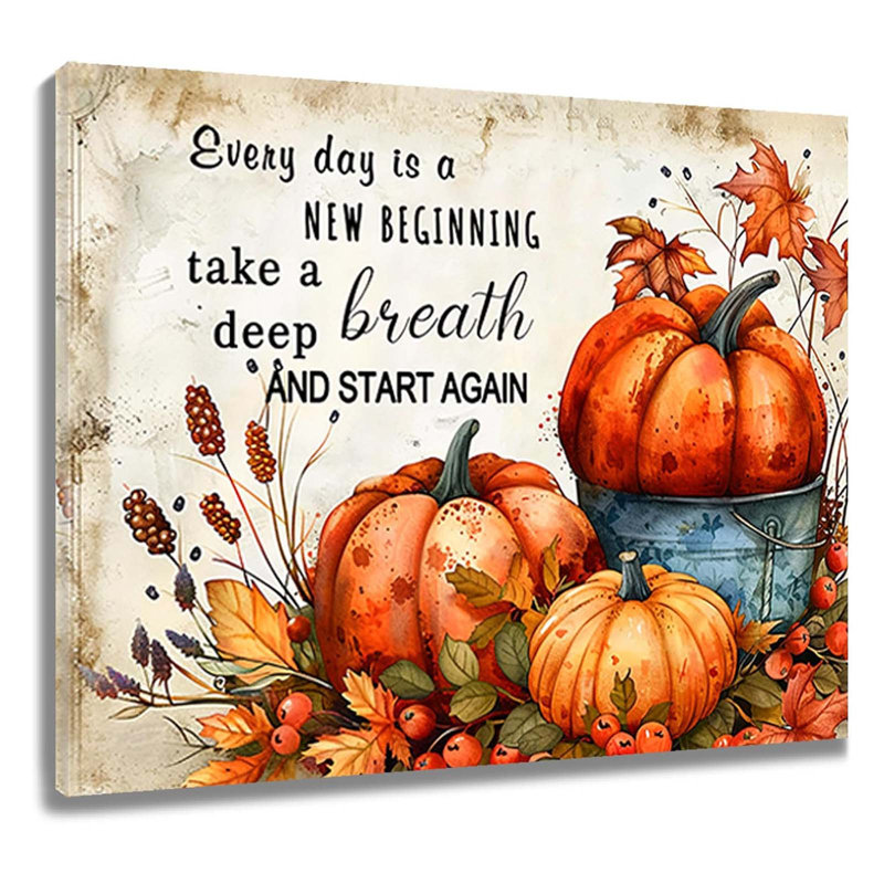 1 Piece Wrapped Canvas Wall Art