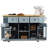 Versatile Large Kitchen Island with Drop Leaf, Power Outlet, and Ample Storage on Wheels, Perfect for Modern Kitchens and Dining Rooms-822238066