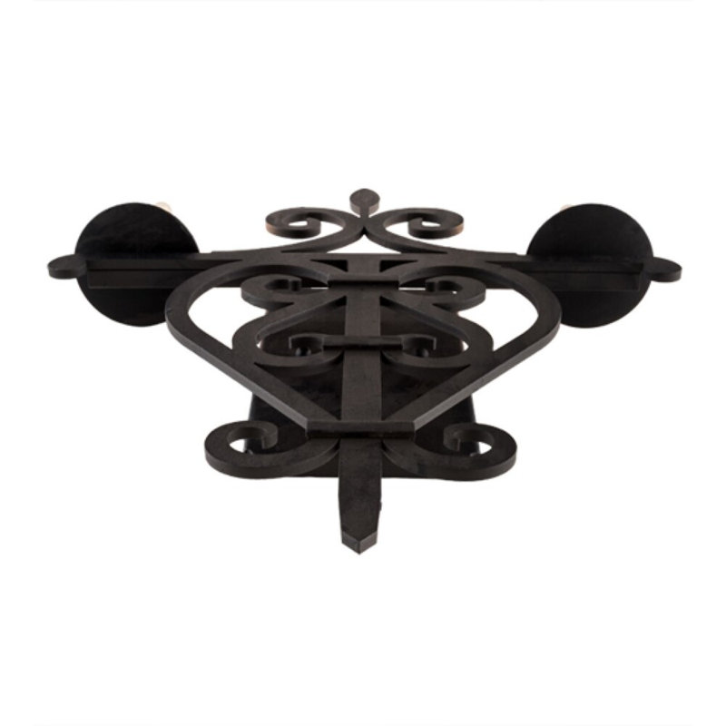 Fleur De Lys 2 - Light Candle Wall Light