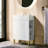 21.6'' Single Bathroom Vanity with Ceramic Top-1299903595
