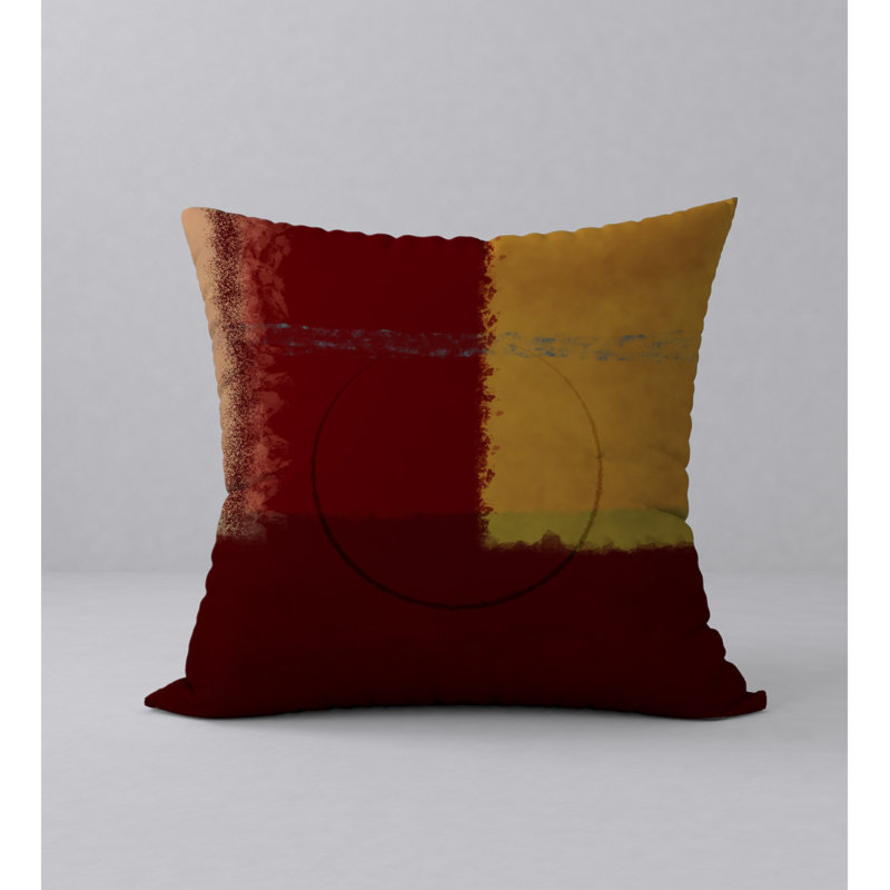 Reversible Throw Pillow, 24" x 24"