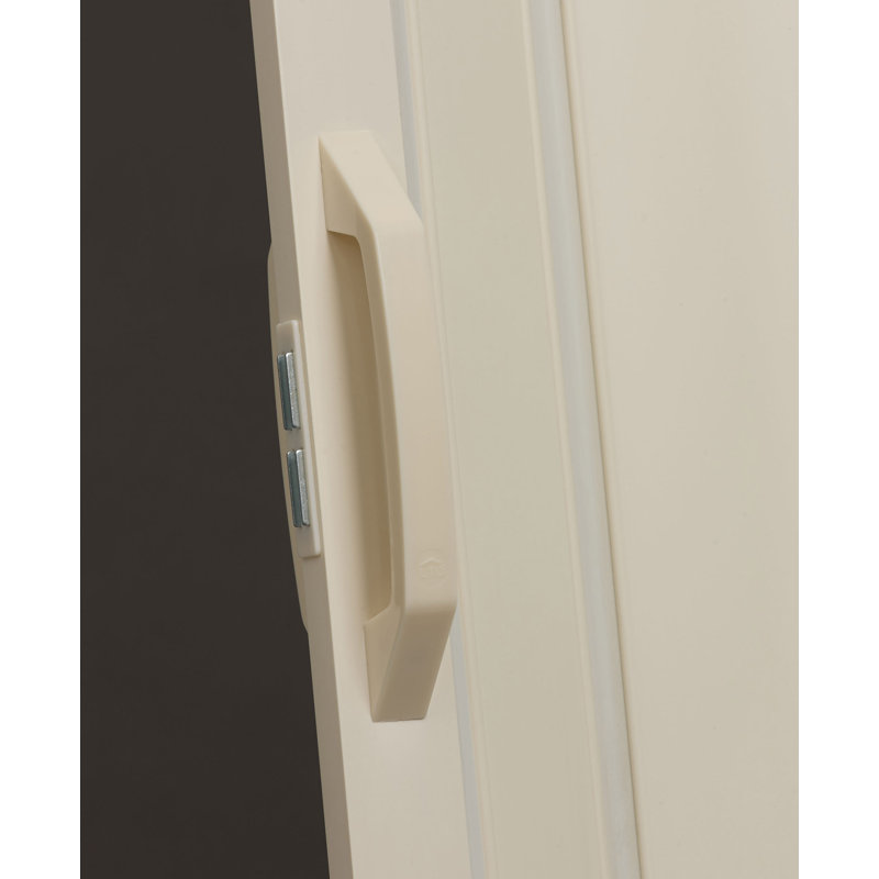 Porte accordéon en PVC / vinyle Spectrum Sienna, 36 po x 80 po, Blanc chalet