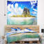 Photographie ile maurice plage panorama tapisserie-28484560
