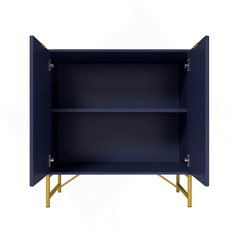 Buffet/meuble d'appoint à 2 portes