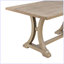 Ensemble de table de salle à manger 6 pièces avec 4 chaises rembourrées Modern-46585910-46585909-46585911