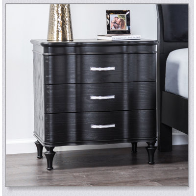 Table de chevet 1 pièce Glam
