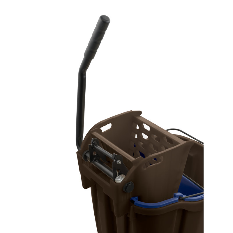 Combo seau à vadrouille 35 qt OmniFit, Brun