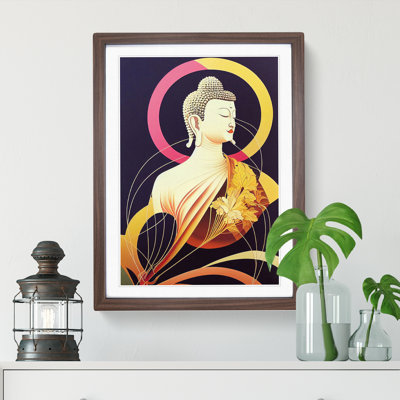 Buddha Art Nouveau - Wall Art